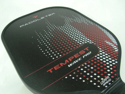 Paddletek Dave Weinbach Edition Tempest Wave Pro Pickleball Paddle The Badger 3 Paddletek Dave Weinbach Edition Tempest Wave Pro Pickleball Paddle The Badger – Bild 3