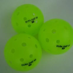 Onix NEW 3 Dura Outdoor Pickleball Balls DuraFast 40 Neon Green Set Of 3
