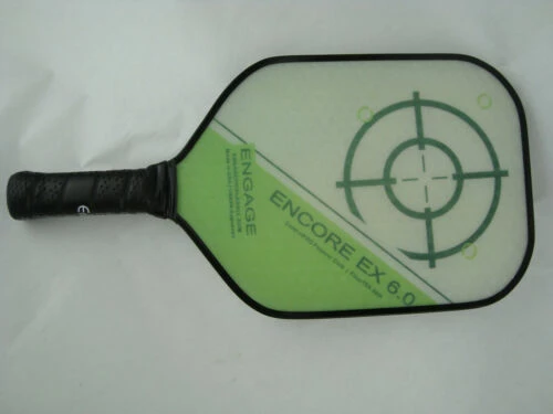 Engage Encore EX 6.0 Pickleball Paddle Brian Staub Green White 8 Engage Encore EX 6.0 Pickleball Paddle Brian Staub Green White – Bild 8