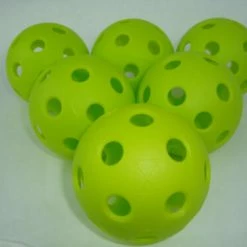 Franklin Sports New 6 Franklin X-26 Pickleball Indoor Ball Set Of 6 Optic Green Yellow -crazy4pickleball shop 12 08881355 ebb7 4acc 94c2 6ac956da836d
