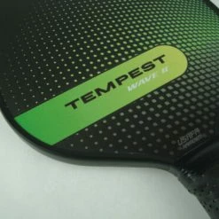 Paddletek Tempest Wave II Pickleball Paddle Graphite Dave Weinbach Barium Green -crazy4pickleball shop 12 1678b82c 2795 4db3 8775 8662ca7e7d9d