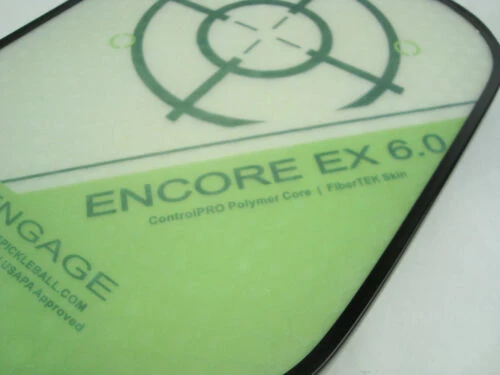 Engage Encore EX 6.0 Pickleball Paddle Brian Staub Green White 4 Engage Encore EX 6.0 Pickleball Paddle Brian Staub Green White – Bild 4