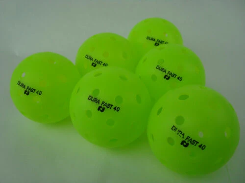 Onix NEW 6 Dura Outdoor Pickleball Balls DuraFast 40 Neon Green Set Of 6 1 Onix NEW 6 Dura Outdoor Pickleball Balls DuraFast 40 Neon Green Set Of 6