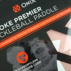 Onix Evoke Premier Pickleball Paddle Lucy Kovalova Matt Wright Designed Blue -crazy4pickleball shop 12 3329e24f d3fb 41a2 b807 7eaa7efa4faf