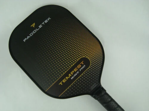 Paddletek Tempest Wave Pro Pickleball Paddle Graphite Dave Weinbach Yellow 9 Paddletek Tempest Wave Pro Pickleball Paddle Graphite Dave Weinbach Yellow – Bild 9