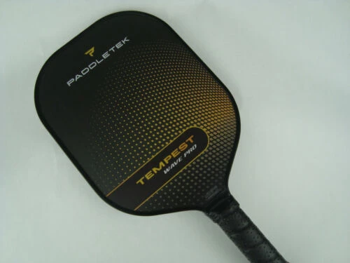 Paddletek Tempest Wave Pro Pickleball Paddle Graphite Dave Weinbach Yellow 8 Paddletek Tempest Wave Pro Pickleball Paddle Graphite Dave Weinbach Yellow – Bild 8