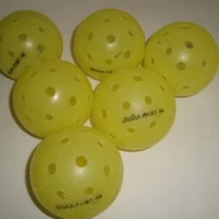 Pickle-Ball LLC 12 Dura Outdoor Pickleball Balls Pickleball, Inc. (DuraFast 40) Yellow 12-Pack -crazy4pickleball shop 12 5bd9ce02 1ce8 4f75 9fb5 ba478fb94bc6