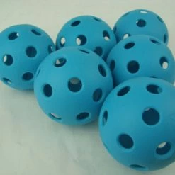 Franklin Sports New 6 Franklin X-26 Pickleball Indoor Ball Set Of 6 Optic Blue -crazy4pickleball shop 12 62949108 17df 428e a031 a0041463fcae