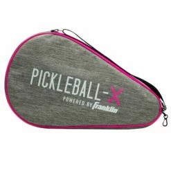 Franklin Sports Franklin Sport Premium Paddle Case Grey Pink