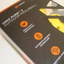 PICKLEBALL NOW Onix Pure2 Pickleball Balls Outdoor Pure 2 True Flight Bounce Yellow Box Of 100 -crazy4pickleball shop 12 7273e4d8 87a7 4516 ac95 3bd157654059