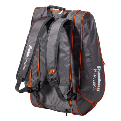 Franklin Sports Franklin Sport Premium Pro Player PIckleball Bag Backpack Ben Johns Grey Orange 3 Franklin Sports Franklin Sport Premium Pro Player PIckleball Bag Backpack Ben Johns Grey Orange – Bild 3