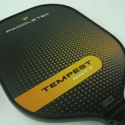 Paddletek Tempest Wave II Pickleball Paddle Graphite Dave Weinbach HorizonYellow -crazy4pickleball shop 12 8004a240 391f 41e3 a3aa 84f4b2fcb6ef
