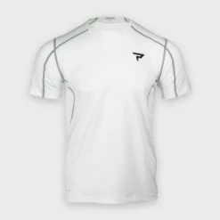 Paddletek Men's Short Sleeve Performance Crew T-Shirt Large White