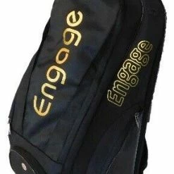 Engage Pickleball Players Backpack Paddle Bag Black Gold