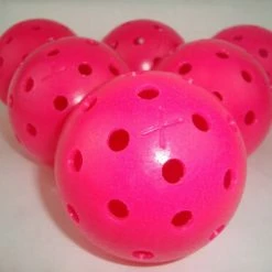Franklin Sports 12 Franklin X-40 Pickleball Ball Pack Of 12 Optic Pink Outdoor