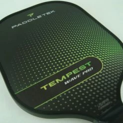 Paddletek Tempest Wave Pro Pickleball Paddle Graphite Dave Weinbach Barium Green -crazy4pickleball shop 12 b6199d04 2718 491e ba0b 698150c9400e