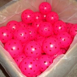 Franklin Sports New Box Of 100 Franklin X-40 Pickleball Ball 100 Optic Pink Outdoor