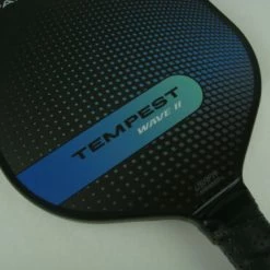 Paddletek Tempest Wave II Pickleball Paddle Graphite Dave Weinbach Riptide Blue -crazy4pickleball shop 12 d26f928e 6283 46e7 9054 351aa55b6146