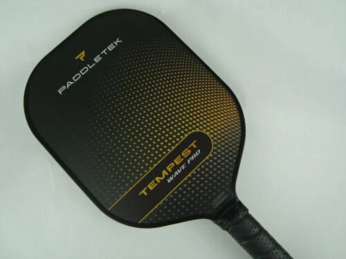 Paddletek Tempest Wave Pro Pickleball Paddle Graphite Dave Weinbach Yellow 10 Paddletek Tempest Wave Pro Pickleball Paddle Graphite Dave Weinbach Yellow – Bild 10