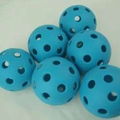 Franklin Sports New 6 Franklin X-26 Pickleball Indoor Ball Set Of 6 Optic Blue -crazy4pickleball shop 12 dbc76561 6555 41aa 8238 2bde3d915694