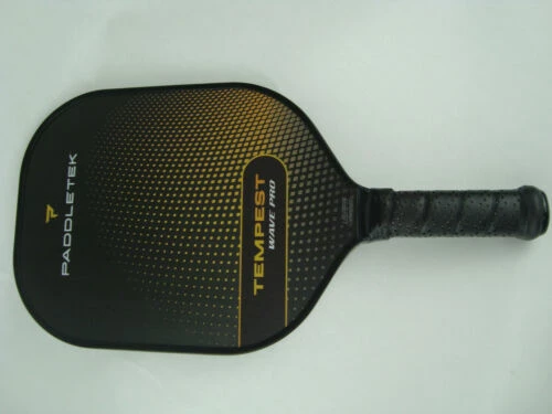 Paddletek Tempest Wave Pro Pickleball Paddle Graphite Dave Weinbach Yellow 7 Paddletek Tempest Wave Pro Pickleball Paddle Graphite Dave Weinbach Yellow – Bild 7