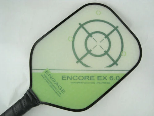 Engage Encore EX 6.0 Pickleball Paddle Brian Staub Green White 2 Engage Encore EX 6.0 Pickleball Paddle Brian Staub Green White – Bild 2