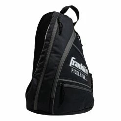Selkirk Franklin Sports Pickleball Sling Bag Backpack Black Charcoal Gray Ben Johns -crazy4pickleball shop 52823c4 phase1 main scaled