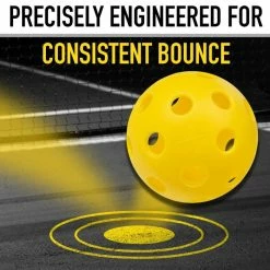 Franklin Sports New 6 Franklin X-26 Pickleball Indoor Ball Set Of 6 Orange -crazy4pickleball shop 52934x phase2 detail2