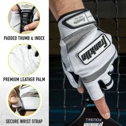 Franklin Sports Performance Pickleball Leather Glove Ben Johns Left Hand LH XL Extra Large -crazy4pickleball shop 52980 phase1 detail 1 3