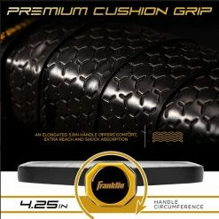 Franklin Sports JW Johson Signature Edition Carbon STK Pickleball Paddle Black 17mm -crazy4pickleball shop CarbonSTKk