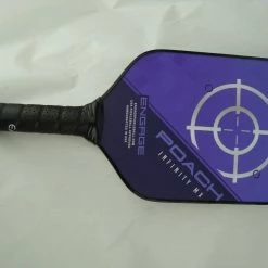Crazy4pickleball.com Engage Poach Infinity MX Pickleball Paddle Brian Staub Jessie Irvine Purple -crazy4pickleball shop DSC02181 scaled