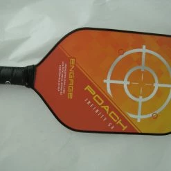 Crazy4pickleball.com Engage Poach Infinity SX Pickleball Paddle Brian Staub Jessie Irvine Orange -crazy4pickleball shop DSC02189 scaled