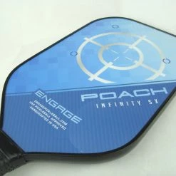 Crazy4pickleball.com Engage Poach Infinity SX Pickleball Paddle Brian Staub Jessie Irvine Blue -crazy4pickleball shop DSC02192 scaled