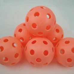 Franklin Sports New 6 Franklin X-26 Pickleball Indoor Ball Set Of 6 Orange -crazy4pickleball shop DSC02226 scaled