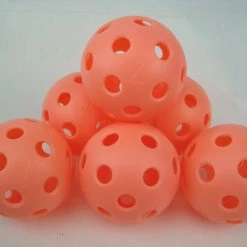 Franklin Sports New 6 Franklin X-26 Pickleball Indoor Ball Set Of 6 Orange -crazy4pickleball shop DSC02227 scaled