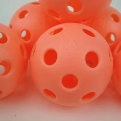 Franklin Sports New 6 Franklin X-26 Pickleball Indoor Ball Set Of 6 Orange -crazy4pickleball shop DSC02230 scaled