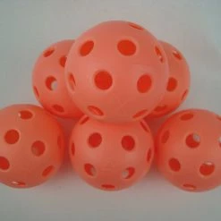 Franklin Sports New 6 Franklin X-26 Pickleball Indoor Ball Set Of 6 Orange -crazy4pickleball shop DSC02231 scaled