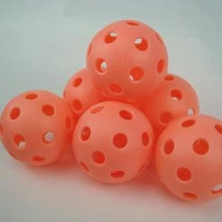 Franklin Sports New 6 Franklin X-26 Pickleball Indoor Ball Set Of 6 Orange -crazy4pickleball shop DSC02232 scaled