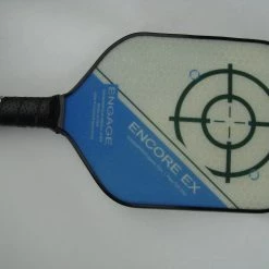 Engage Encore EX Pickleball Paddle Thicker Core Brian Staub Lucore Blue -crazy4pickleball shop DSC02417 scaled