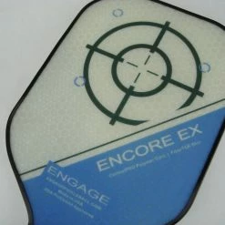 Engage Encore EX Pickleball Paddle Thicker Core Brian Staub Lucore Blue -crazy4pickleball shop DSC02418 scaled