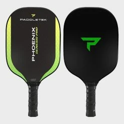 Paddletek Phoenix Genesis Pro Pickleball Paddle Kyle Yates Barium Green