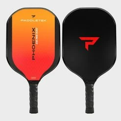 Paddletek Phoenix G6 Pickleball Paddle Kyle Yates Dave Weinbach Wildfire Red