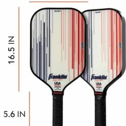 Ben Johns Signature Pickleball Paddle Franklin Sports Max Grit Technology 16mm -crazy4pickleball shop SignatureWhitec