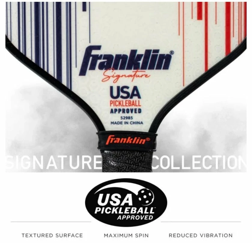 Ben Johns Signature Pickleball Paddle Franklin Sports Max Grit Tech 13mm Wide 8 Ben Johns Signature Pickleball Paddle Franklin Sports Max Grit Tech 13mm Wide – Bild 8