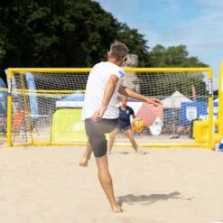 18ft X 7.3ft FORZA Freestanding Alu110 Beach Soccer Goal -crazy4pickleball shop alu 110 england womens beach football