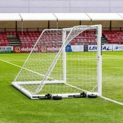 12 X 6 FORZA Alu110 Freestanding Soccer Goal -crazy4pickleball shop back 12x6 alu110 360 wheel