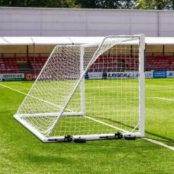 16 X 7 FORZA Alu110 Freestanding Soccer Goal -crazy4pickleball shop back 16x7 alu110 360 wheel