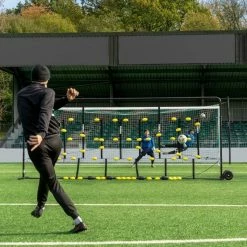 FORZA Large GK Ball Deflector -crazy4pickleball shop ball deflector lifestyle montage 1