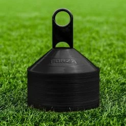 FORZA Soccer Training Marker Cones [9 Colours] -crazy4pickleball shop black 4 12