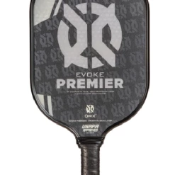 Onix Evoke Premier Pickleball Paddle Lucy Kovalova Matt Wright Designed Black